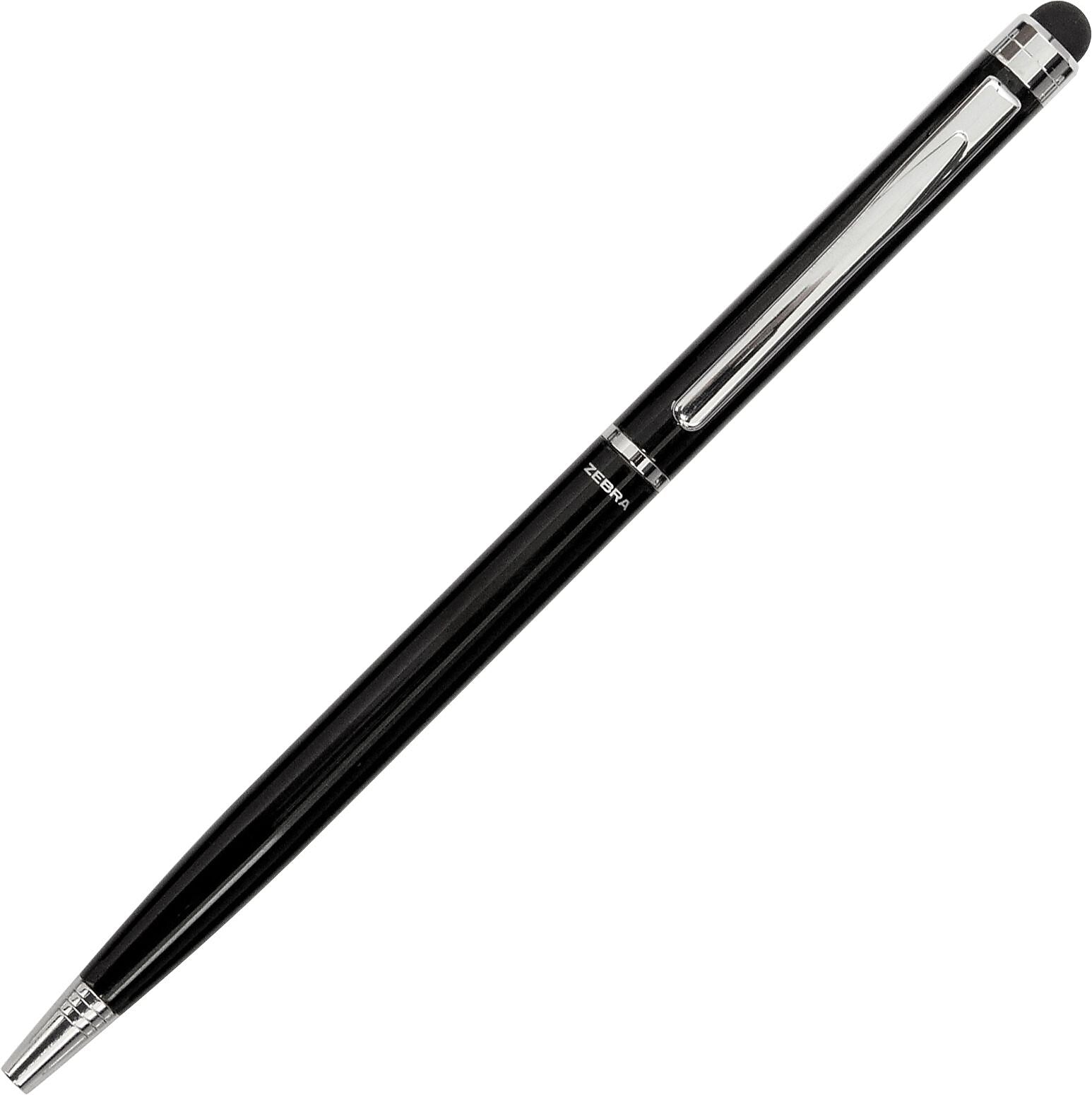 Zebra Stylus Ballpoint Pen, Fine Point, 0.7mm, Black Ink
