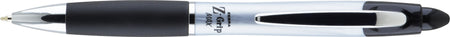 Zebra Z-Grip Max Retractable Ballpoint Pen, Medium Point, 1.0mm, Black Ink, Dozen