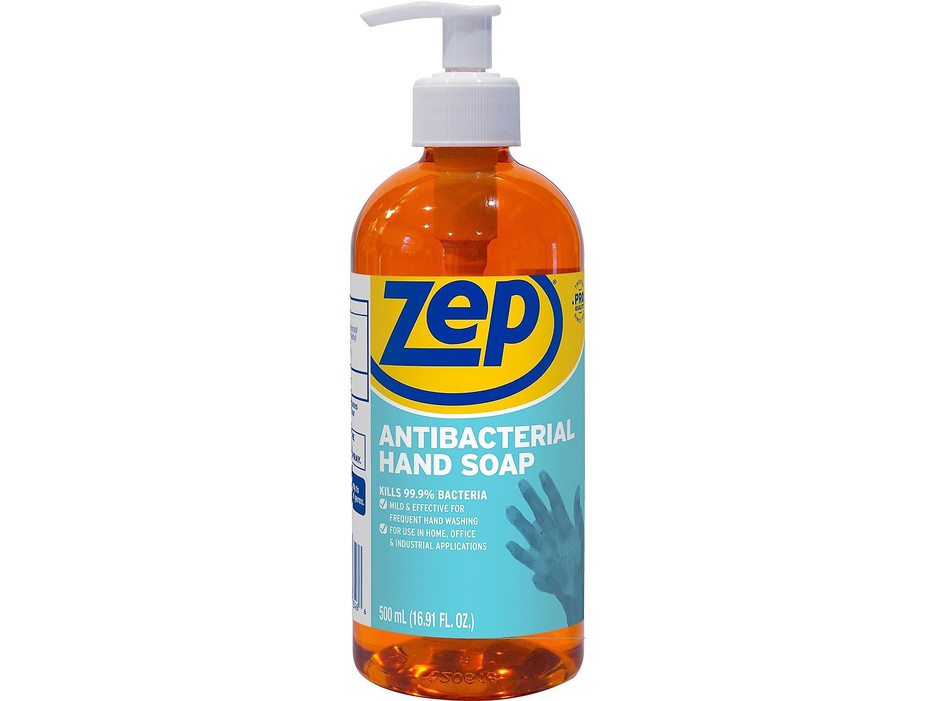 Zep Antibacterial Liquid Hand Soap, Fresh/Clean Scent