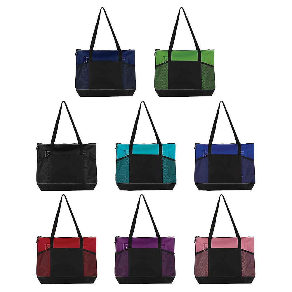 Zippered Tote, Qty 72